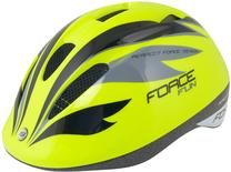 Ķivere velobraukšanai bērniem Force Fun, melna krās./dzeltena krās., S