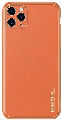 Telefona vāciņš Dux Ducis, oranža krās., Apple