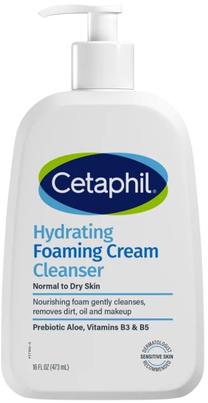 Sejas tīrīšanas līdzeklis Cetaphil Hydrating Foaming, 473 ml