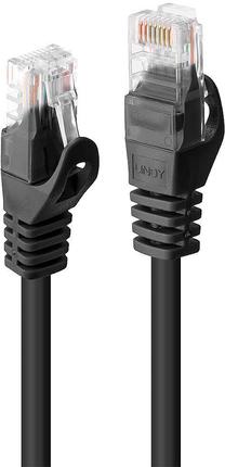 Сетевой кабель Lindy Cat.6 U/UTP RJ-45, RJ-45, 10 м, черный цв.