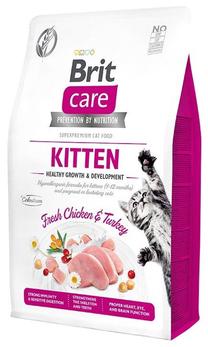 Sausā kaķu barība Brit Care Healthy Growth & Development Kitten, tītara gaļa, 7 kg