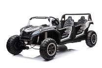Детский электрический квадрицикл Lean Toys Buggy A033, белый цв.