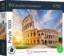 Dėlionė Trefl Romantic Sunset Colloseum 10691T, 48 cm x 68.3 cm, 1000 vnt., įvairių spalvų