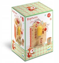 Игрушечная домашняя техника, kофемашина Djeco Espresso DJ05521, коричневый цв.