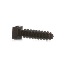 Kronšteins Elematic, plastmasa, melna, 37 mm x 6.3 mm