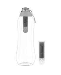 Ūdens pudele Dafi Filter POZ03158, caurspīdīga krās./pelēka krās., plastmasa, 0.7 l