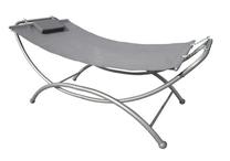 Šūpuļtīkls Master Grill & Party JLH001, pelēka krās., 195 cm