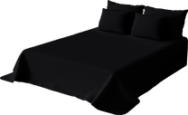 Lovatiesė NMB-005, juoda sp., 170 cm x 210 cm