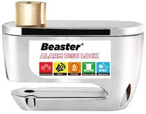 Stabdžių disko užraktas Beaster Scooter Lock With Alarm BS02ADL, sidabro sp.