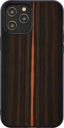 Чехол для телефона Man&Wood Case for iPhone 12 Pro Max Ebony, черный цв., Apple