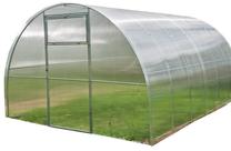 Kasvuhoone Argo Coating, polükarbonaat, 8 x 3 m, läbipaistev v.