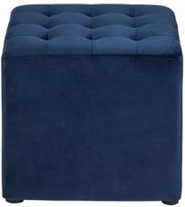 Pufas Home4you Bryan AC68887, mėlynas, 38 cm x 38 cm x 36 cm