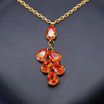 Bižutērija Diamond Sky, oranža krās.