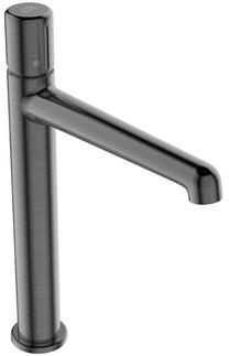Смеситель для раковины Laveo Pretto High, графитовый цв.