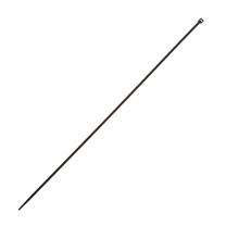 Stiprināšanas siksna Elematic, poliamīds, melna krās., 370 mm x 3.6 mm