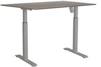 Datorgalds regulējams augstums Sun-Flex EasyDesk Adapt I, 120 cm x 80 cm, 70 - 118 cm, balta krās./pelēka krās.