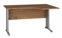 Rakstāmgalds ML Meble Optimal 13, 138 cm x 100 cm, 76 cm, valriekstu krās.