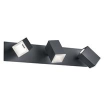 Valgusti lagi ja seinad Trio Lagos Spot 10015259, LED, 3000 °K, 3 x 8 W, must v. / must v.