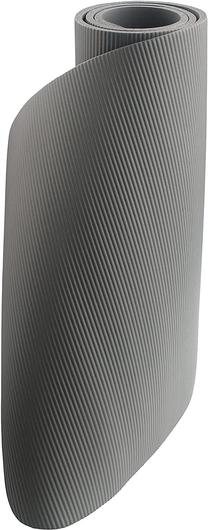 Коврик для фитнеса и йоги Schildkrot Fitness Fitness Mat, серый цв., 180 см x 61 см x 1 см