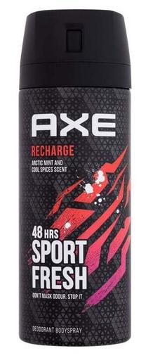 Vyriškas dezodorantas Axe Recharge Arctic Mint & Cool Spices, 150 ml