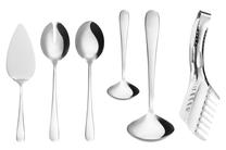 Söögiriistade komplekt Maku Serving, hõbe v., 6 tk.