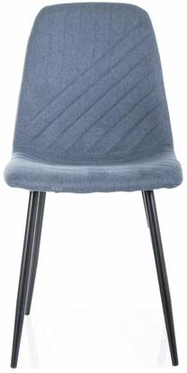 Стул для столовой Twist Nea, матовый, синий цв., 41 см x 42 см x 89 см