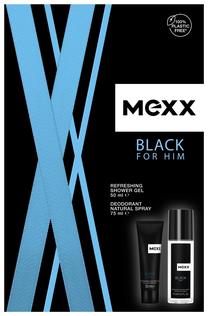 Dovanų komplektas vyrams Mexx Black