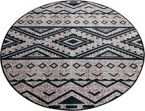 Vonios grindų kilimėlis Foutastic Tent 359CHL4790, įvairių spalvų, 80 cm x 80 cm, Ø 80 cm