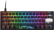 Vadu spēļu tastatūra Ducky One 3 Classic Mini Cherry MX SPEED RGB Silver, Angļu (US), melna krās.