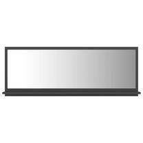 Spogulis VLX 804591, stiprināms, 100 cm x 37 cm, pelēka krās.