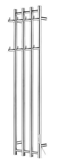 Elektrinis rankšluosčių džiovintuvas Thema Lux BK-109-4VT, chromo, 34 cm x 140 cm, 120 W (laikmatis parenkama atsitiktine tvarka)