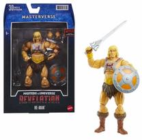 Rotaļlietu figūriņa Mattel Masters Of The Universe Masters Of The Universe Masterverse Revelation He-Man GYV09, 5 gab., dzeltena krās.