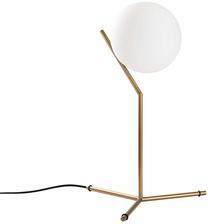 Настольные лампы Opviq Luminar 14161, G9, 8Вт, белый цв./золотой цв.