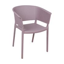 Valgomojo kėdė Home4you Blueberry 75823, matinė, violetinė sp., 59.5 cm x 54 cm x 74.5 cm