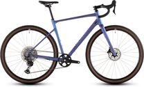 Dviratis gravel Cube Nuroad EX, 28 ", L rėmas, violetinė sp.