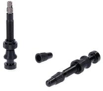 Dviračio ventilių rinkinys, bekameriniai Cube NewMen Tubeless 44mm NM905000000, aliuminis/plastikas, juoda sp., 2 vnt.