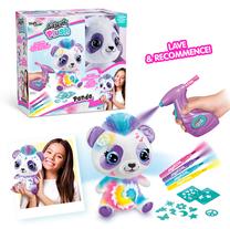 Набор для декорирования Canal Toys Airbrush Plush Panda, многоцветный