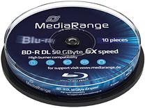 Ierakstāms kompaktdisks MediaRange BD-R DL 6x, 50 GB, 25gab.