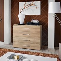 Komoda ASM Go, ąžuolo, 100 cm x 40 cm x 83 cm