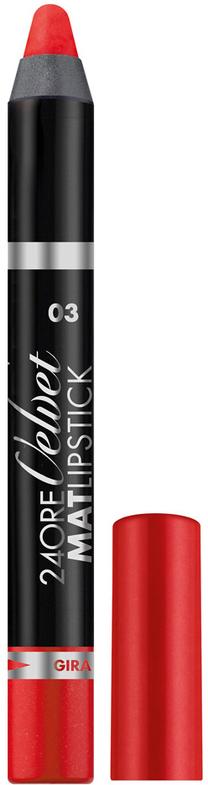 Lūpų dažai Deborah Milano 24 Ore Velvet Mat, 1.6 g, oranžinė sp., 3
