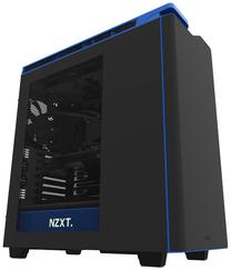 Kompiuterio korpusas NZXT, mėlyna sp./juoda sp.
