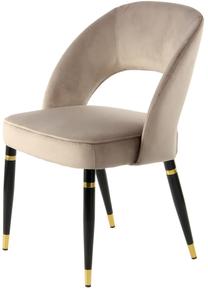 Kėdžių rinkinys Kayoom Courtney 525 R6T76-TAU, aukso sp./šviesiai ruda sp., 56 cm x 58 cm x 83 cm, 2 vnt.