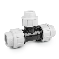 Sujungimas Bradas PN16, plastikas