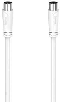 Kabelis Hama Antenna calbe 90dB Coax Female, Coax male, 15 m, balta krās.