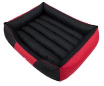 Guļvieta mājdzīvniekiem Hobbydog Premium LPRCZC2, melna krās./sarkana krās., XL
