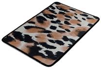 Vonios grindų kilimėlis Foutastic Leopard 359CHL1745, ruda sp./juoda sp., 60 cm x 40 cm