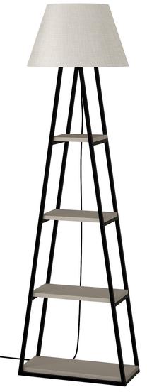 Toršeras su lentyna Kalune Design Pal 855DTE3415, 100 W, E27, smėlio sp.