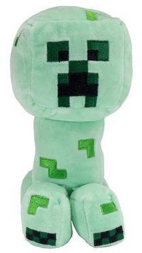Mīkstā rotaļlieta Jinx Minecraft Happy Explorer Creeper Series 2, zaļa krās., 18 cm