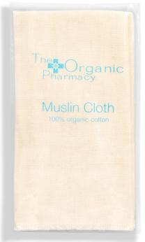 Спонж для очищения лица The Organic Pharmacy Organic Muslin Cloth CO200101, коричневый цв.