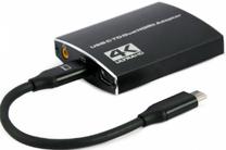 Adapteris Gembird A-CM-HDMIF2-01 USB Type-C, HDMI, 15 m, melna krās.